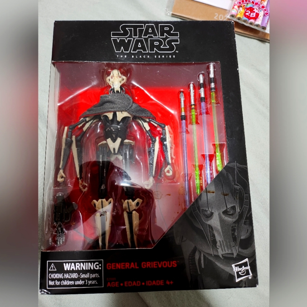 Star wars General Grievous DELUXE Action Fiqure